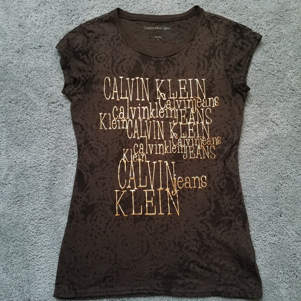 Calvin Klein Burn Out Tee